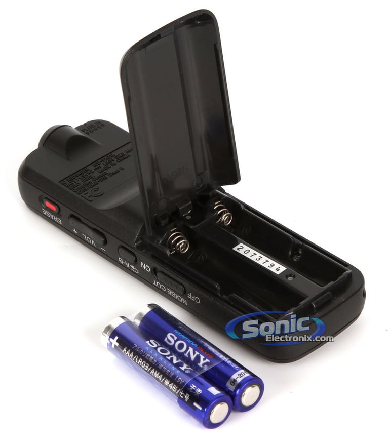 Sony ICD-PX312 (ICDPX312) Digital Flash Voice Recorder Open Box Image 6