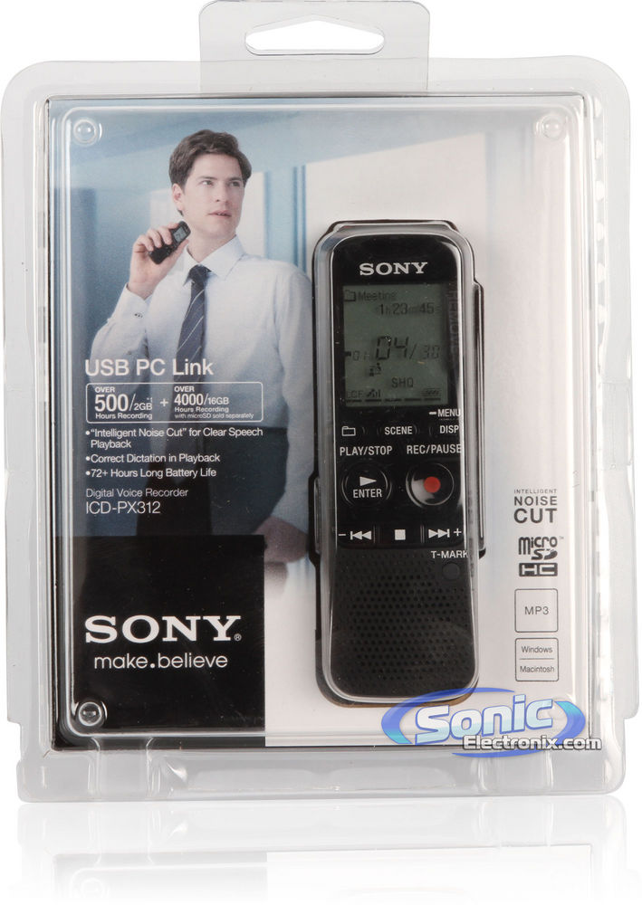 Sony ICD-PX312 (ICDPX312) Digital Flash Voice Recorder Image 9