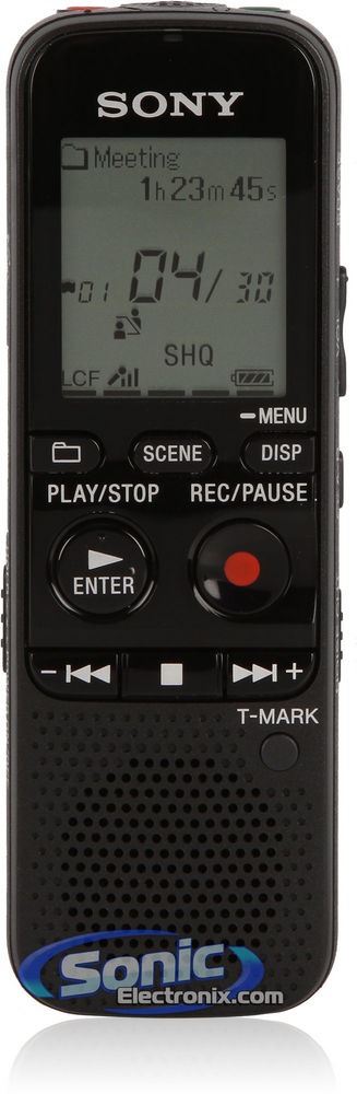 Sony ICD-PX312 (ICDPX312) Digital Flash Voice Recorder Open Box Image 1