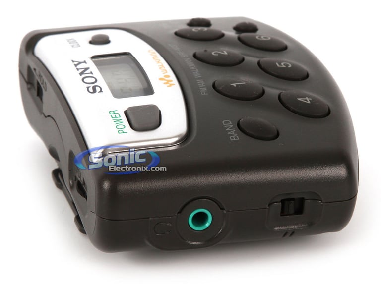 Sony SRF-M37/B (SRFM37/B) Portable Walkman AM/FM Radio - Black Image 5