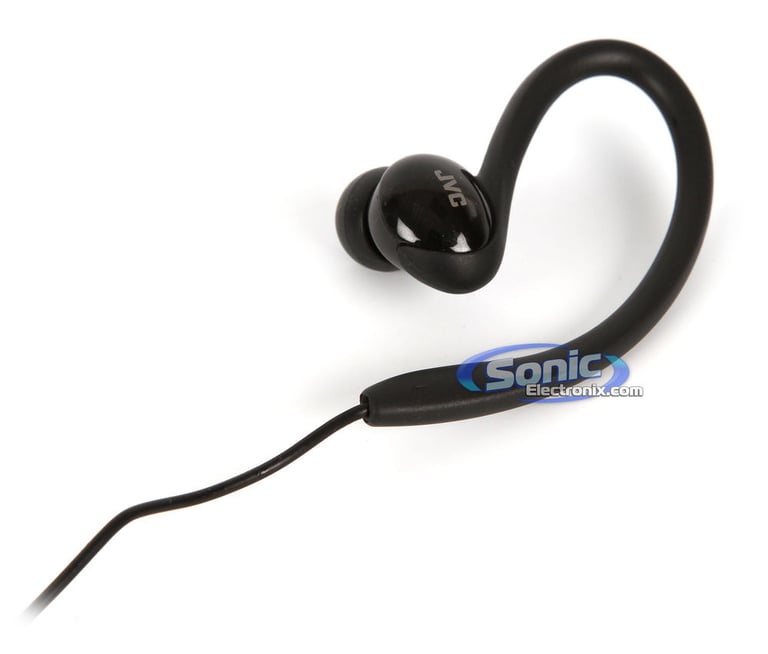JVC HAEBX5B (HA-EBX5-B) Black Sports-Clip In-Ear Headphones Image 3