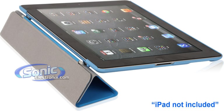 D2BL Sky Blue iPad Protection Case/Cover for Current/New iPad Generation 4, Generation 3 and iPad 2 Image 2