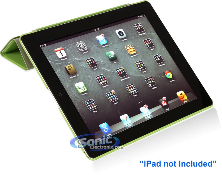 D2GN Lime Green iPad Protection Case/Cover for Current/New iPad Generation 4, Generation 3 and iPad 2 Image 4