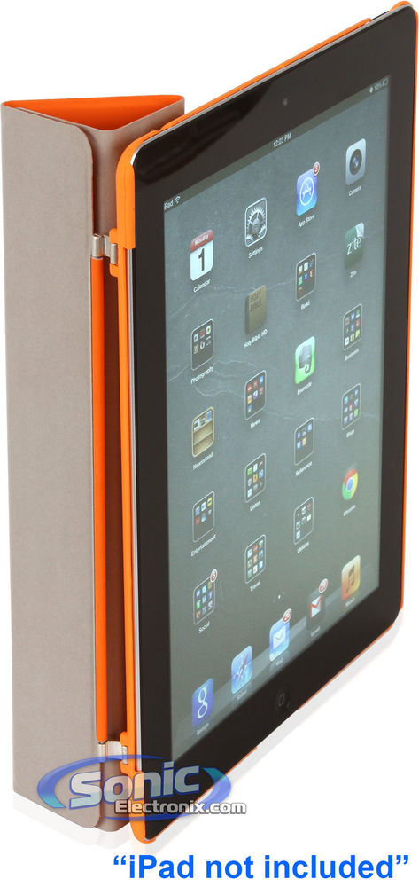 D2OR Sunburst Orange iPad Protection Case/Cover for Current/New iPad Generation 4, Generation 3 and iPad 2 Image 8