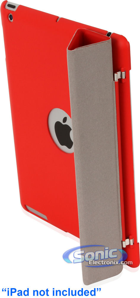 D2RD Candy Apple Red iPad Protection Case/Cover for Current/New iPad Generation 4, Generation 3 and iPad 2 Image 8