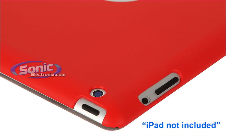 D2RD Candy Apple Red iPad Protection Case/Cover for Current/New iPad Generation 4, Generation 3 and iPad 2 Image 11