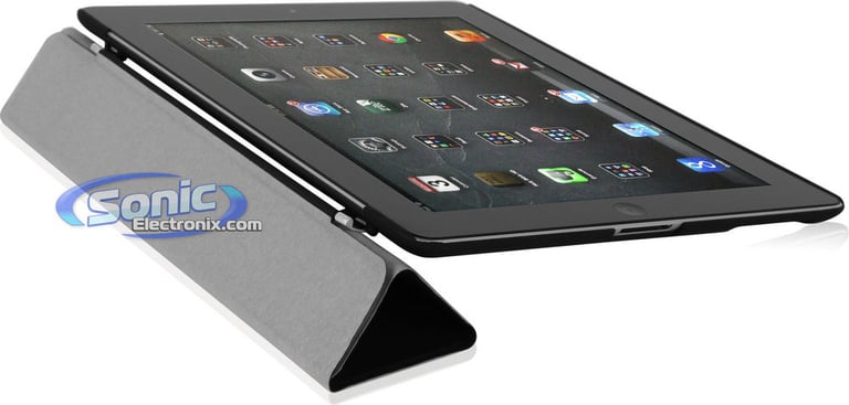 D2BK Matte Black iPad Protection Case/Cover for Current/New iPad Generation 4, Generation 3 and iPad 2 Image 2