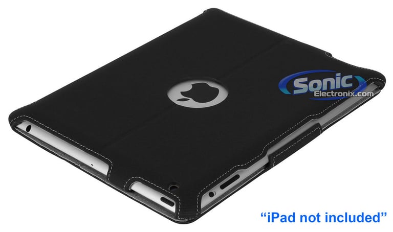 Limitless Creations D4BK Black Denim EZsnap Padded Case for new iPad and iPad 2 Image 9