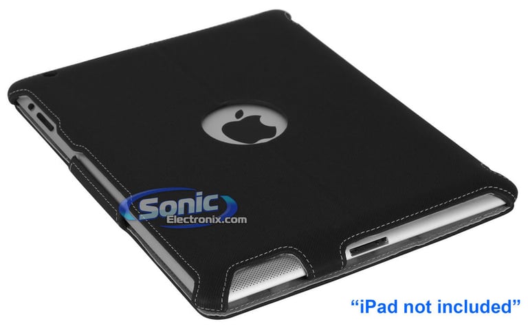 Limitless Creations D4BK Black Denim EZsnap Padded Case for new iPad and iPad 2 Image 10