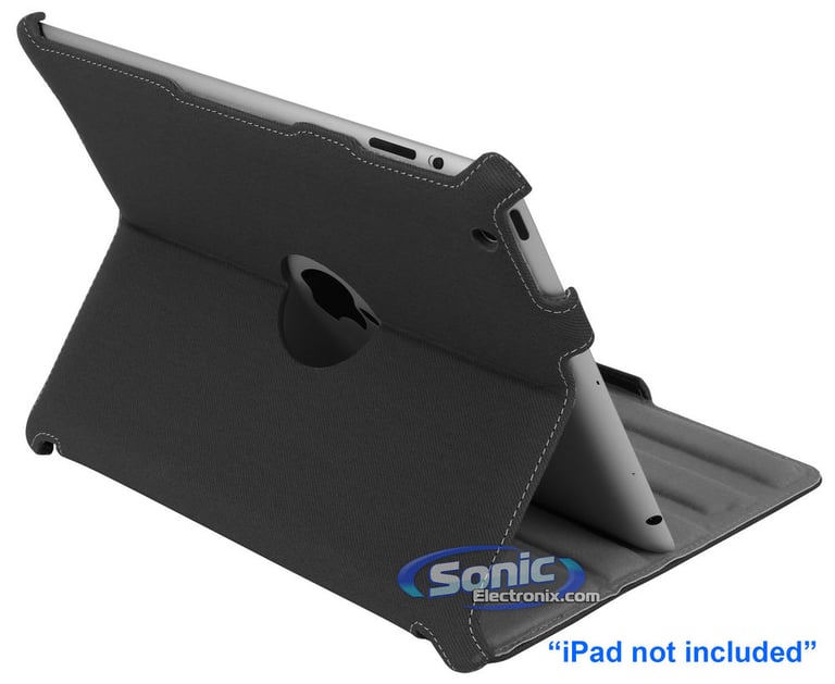 Limitless Creations D4GY Gray Denim EZsnap Padded Case for new iPad and iPad 2 Image 2