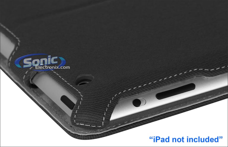 Limitless Creations D4GY Gray Denim EZsnap Padded Case for new iPad and iPad 2 Image 11