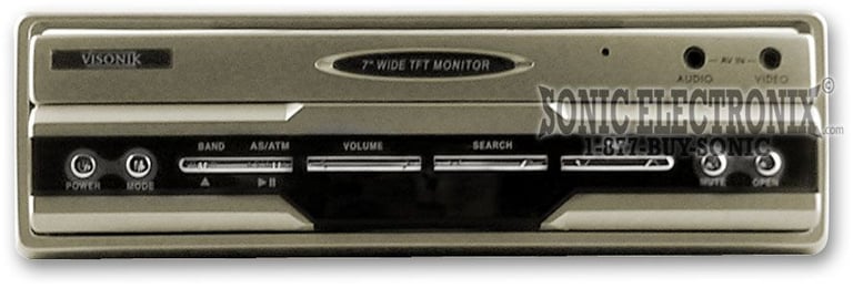 Video Combo: 7" In-Dash Monitor w/TV + DVD Player + 6 Disc CD Changer Image 4