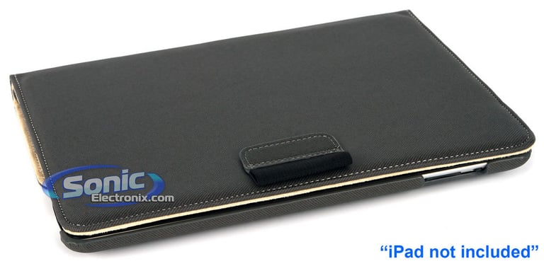 Limitless Creations D5GY Gray w/Beige Accents PivoTablet Padded Denim 360&deg; Swivel Case for new iPad and iPad 2 Image 12