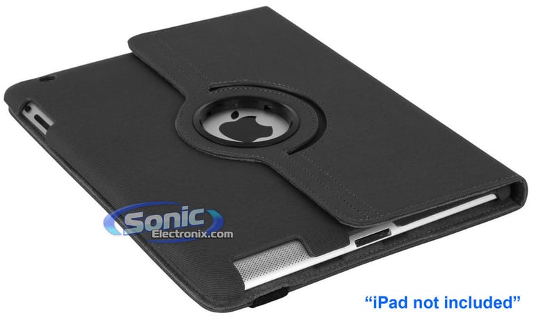 Limitless Creations D5GG Gray w/Gray Accents PivoTablet Padded Denim 360&deg; Swivel Case for new iPad and iPad 2 Image 7