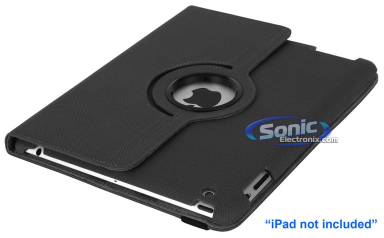 Limitless Creations D5GG Gray w/Gray Accents PivoTablet Padded Denim 360&deg; Swivel Case for new iPad and iPad 2 Image 8