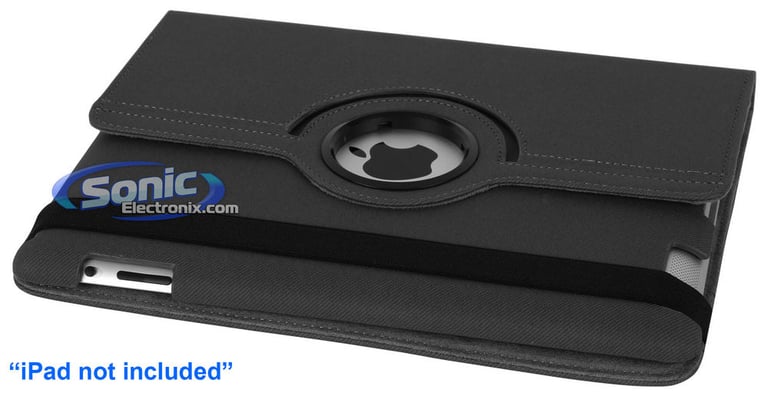 Limitless Creations D5GG Gray w/Gray Accents PivoTablet Padded Denim 360&deg; Swivel Case for new iPad and iPad 2 Image 9