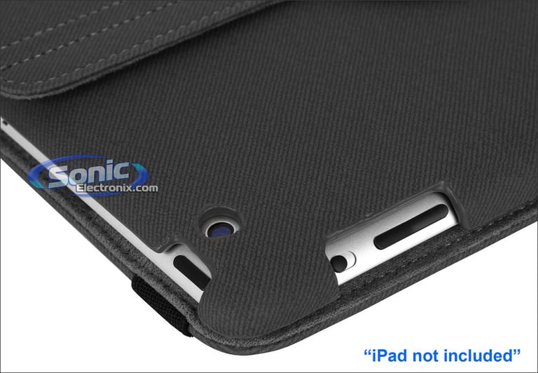 Limitless Creations D5GG Gray w/Gray Accents PivoTablet Padded Denim 360&deg; Swivel Case for new iPad and iPad 2 Image 10