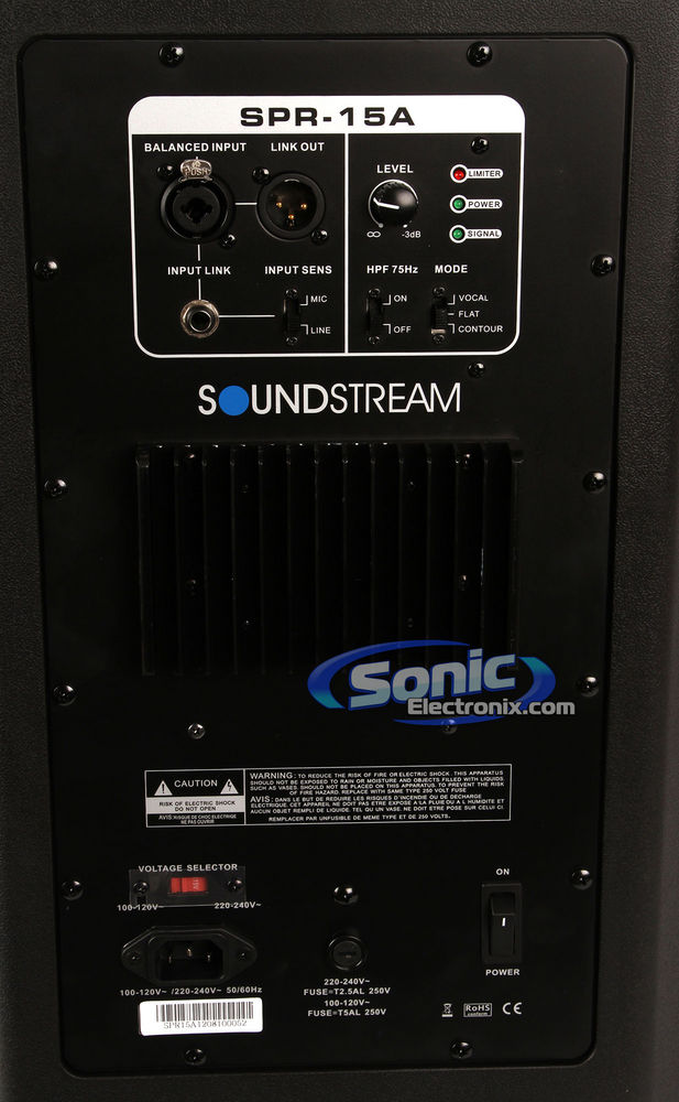 Soundstream SPR-15A Image 3