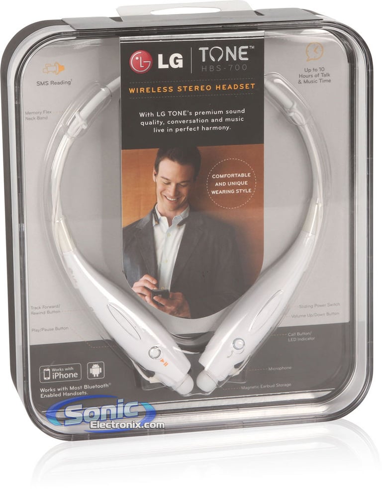 LG Tone HBS-700 (White) Image 7
