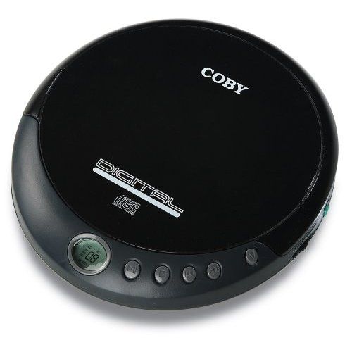 Coby CX-CD109 (CXCD109BLK) Portable CD Player - Black Image 1