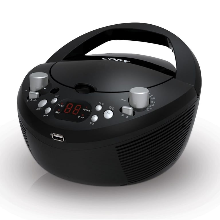 Coby MPCD291 (MP-CD291) Portable MP3/CD Player AM/FM Stereo Radio with USB Image 1