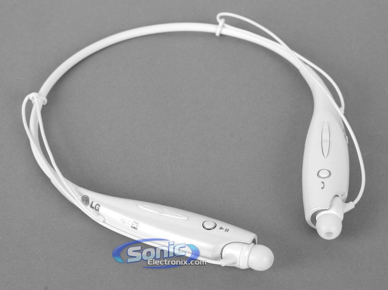 LG Tone+ HBS-730 (HBS730) HD Wireless Bluetooth Stereo Headset/Headphones (White) Open Box  Image 2