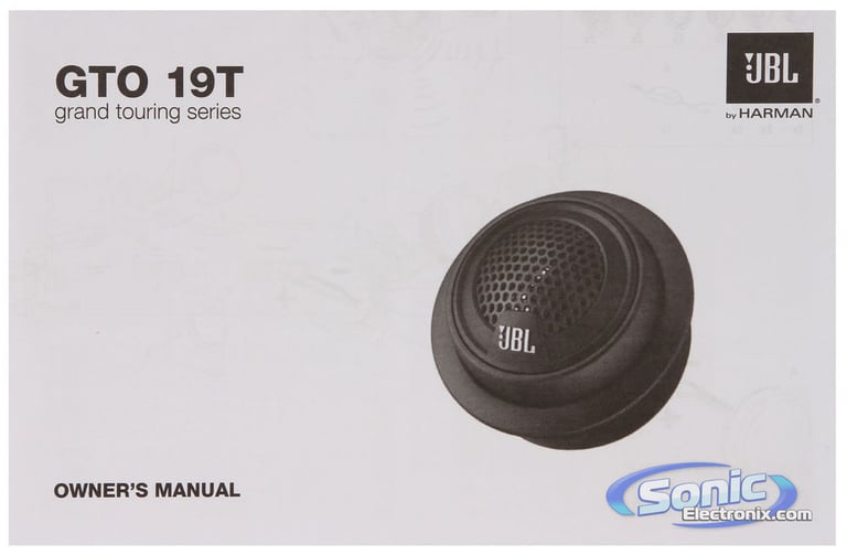 JBL GTO19T Image 8