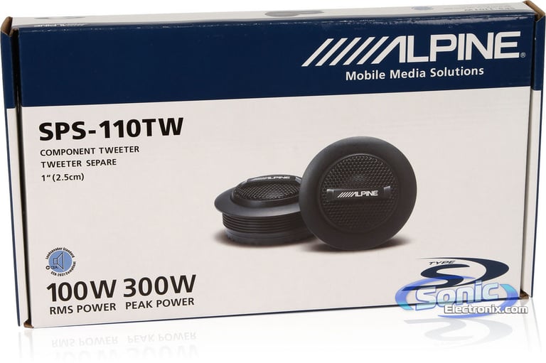 Alpine Type-S SPS-110TW (Sold as S-S10TW) Image 7