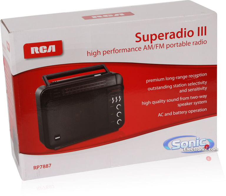 RCA RP7887 Super Radio 3 AM/FM Receiver Image 6