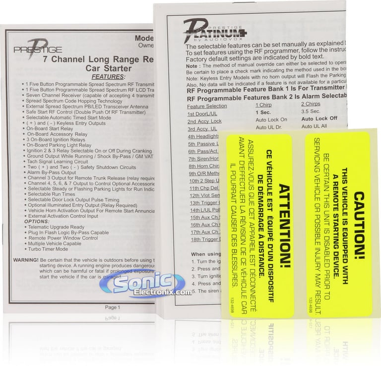 Prestige SS6900 & Sirius SCC1 Image 11