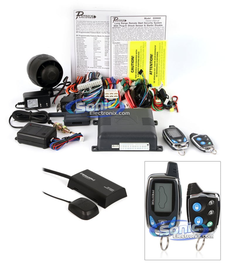 Prestige SS9000 & SiriusXM SXV200V1 Image 1