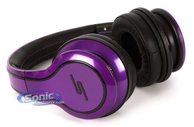 SMS Audio STREET SMS-WD-PRP by 50 Cent Blue-Violet/Purple Image 3