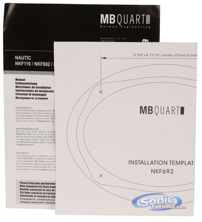 MB Quart White 6x9" Marine Speakers - NKF-692 Image 7