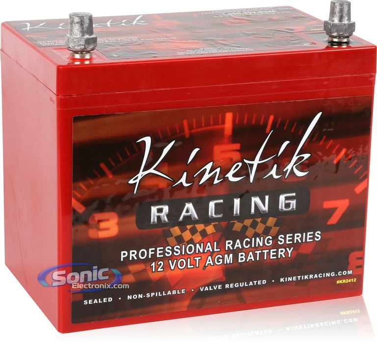 Kinetik KR2412 12V Cell (HC800 RED) Open Box Image 3