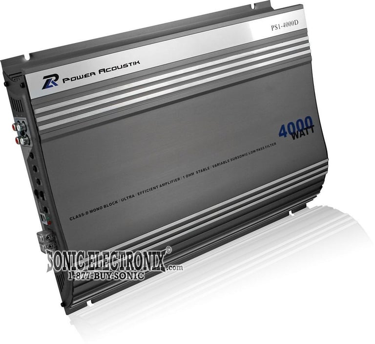 Open Box Power Acoustik PS1-4000D Image 2