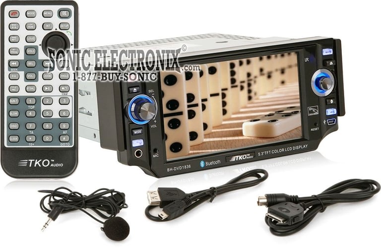 TKO Audio BH-DVD1836 R/B Image 1