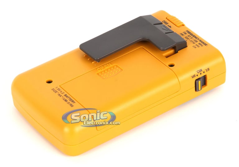 Sangean DT-400W (DT400W) Digital AM/FM/Weeather Alert Pocket Radio Image 7