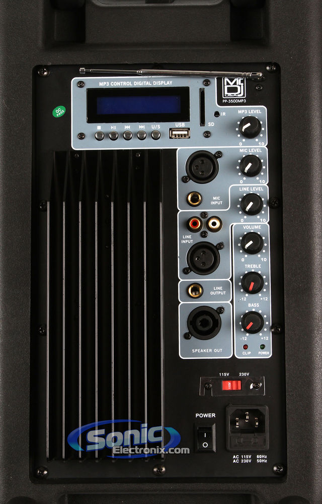 Mr DJ PP3500MP3-OPEN BOX Image 6