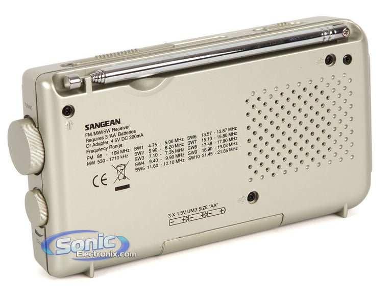 Sangean SG-622 (SG622) Portable AM/FM Shortwave Radio Image 2