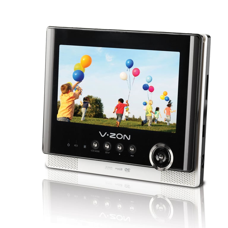 Coby TF-DVD7052 7" Portable Tablet DVD/CD/MP3 Player Image 1