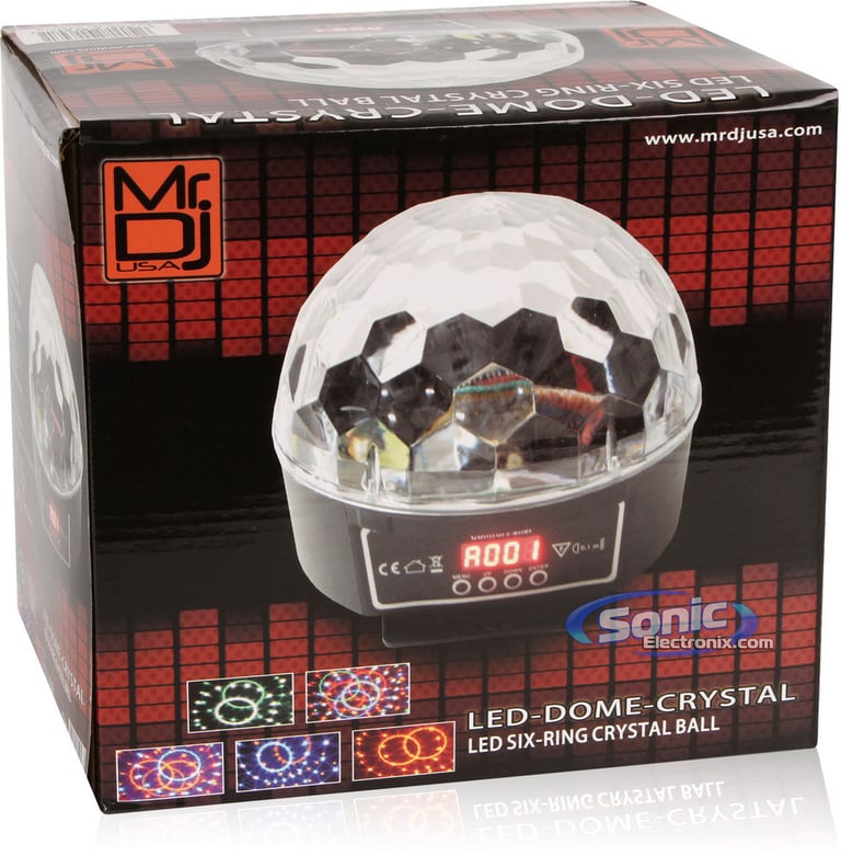 Mr DJ LED Dome Crystal Image 4