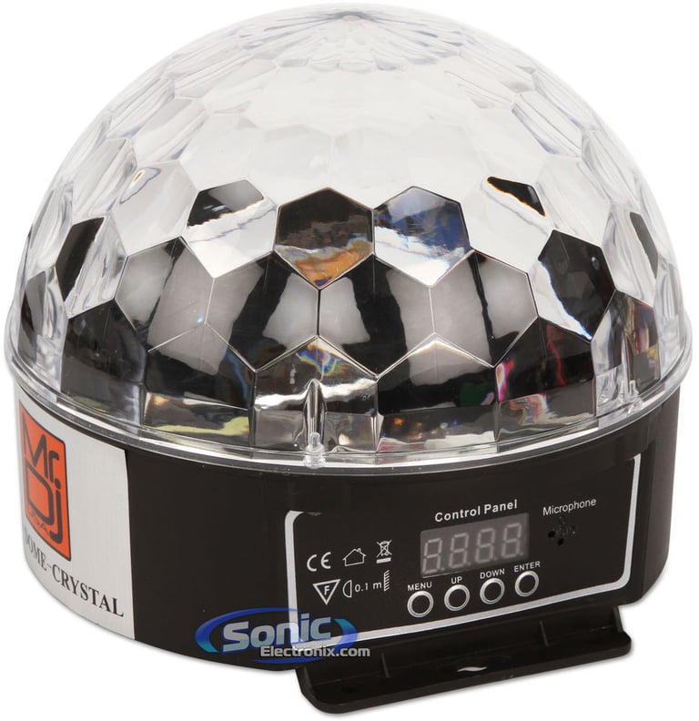 Mr DJ LED Dome Crystal Image 1