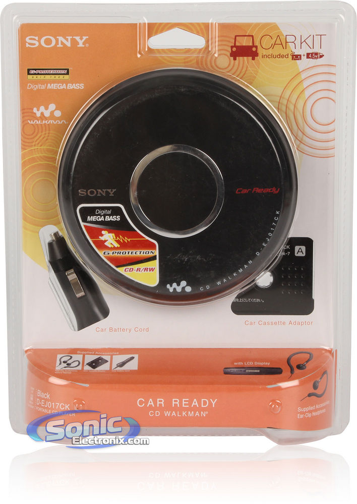 Sony DEJ017CK (D-EJ017CK) Portable CD Walkman with Car Kit Image 9