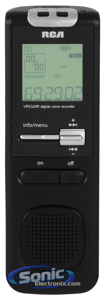 RCA VR5320R 1GB Digital Voice Recorder Image 1