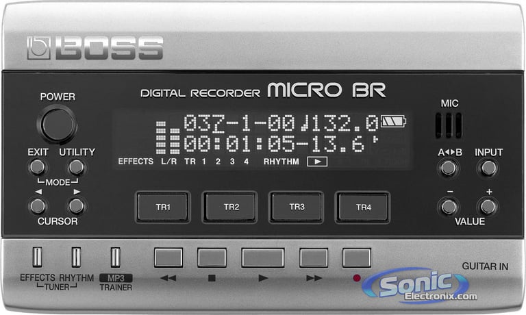 Boss MICRO-BR with Leather Case Image 7