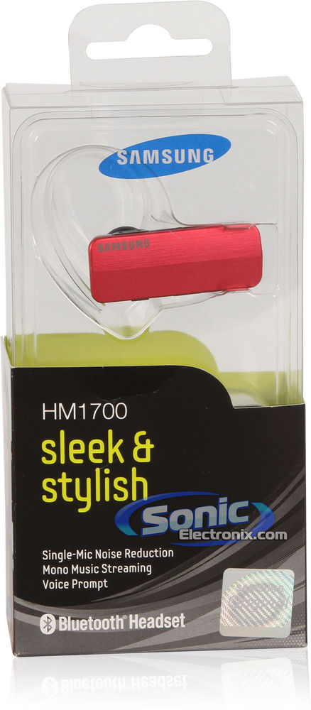 Samsung HM1700 Headset (Magenta) Image 7