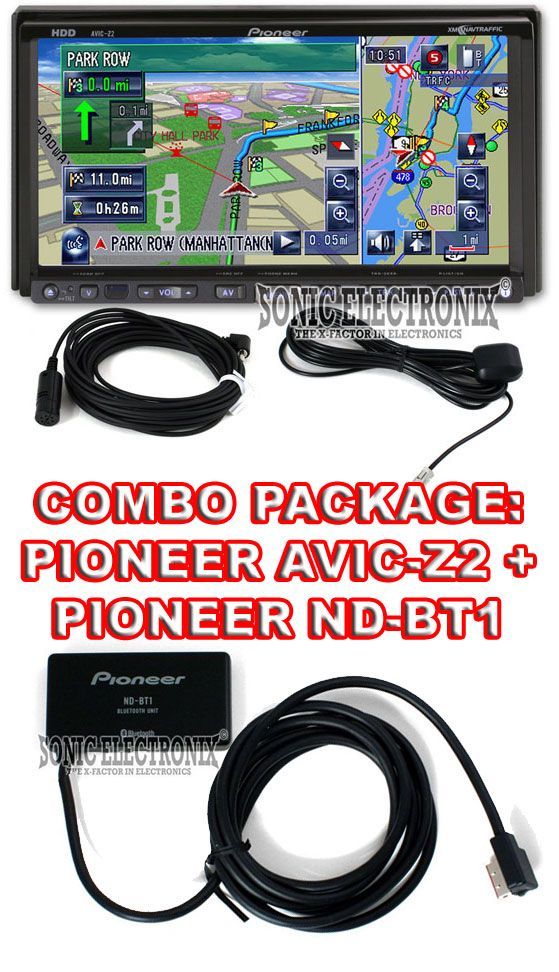 Combo: Pioneer AVIC-Z2 + ND-BT1 Image 1