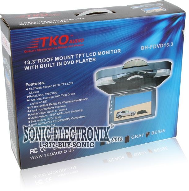 TKO Audio BH-FDVD13.3 (Beige) Image 5