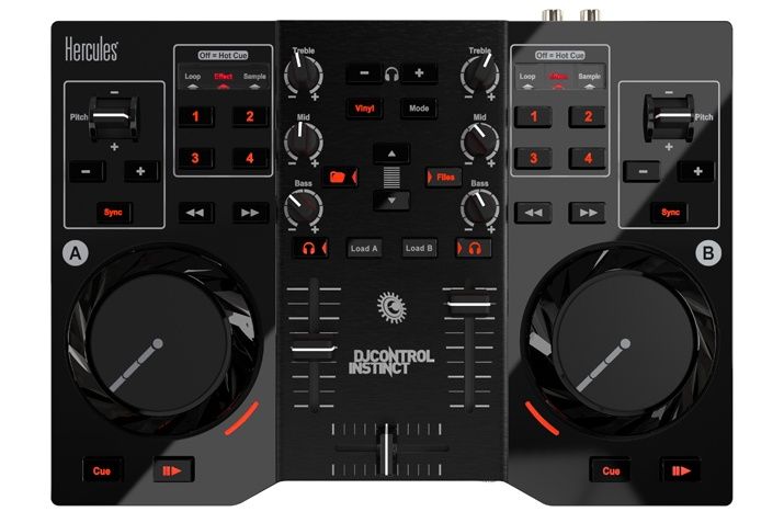 Hercules DJControl Instinct with XPS 2.0 60 DJ Set Multimedia Speakers Image 3