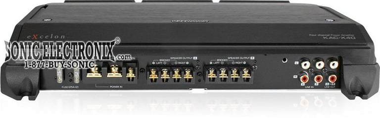 Kenwood eXcelon KAC-X40 Image 2